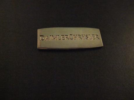 DaimlerChrysler ( Daimler AG) zilverkleurig logo